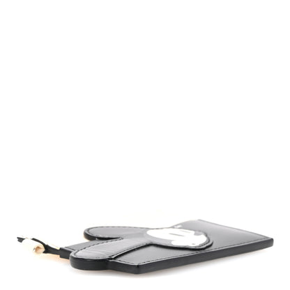 Givenchy X DISNEY Calfskin Oswald Card Holder White Black 4 of 9