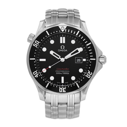 Omega Stainless Steel 41mm Seamaster 300M Quartz Watch Black 212.30.41.61.01.001 1 of 4