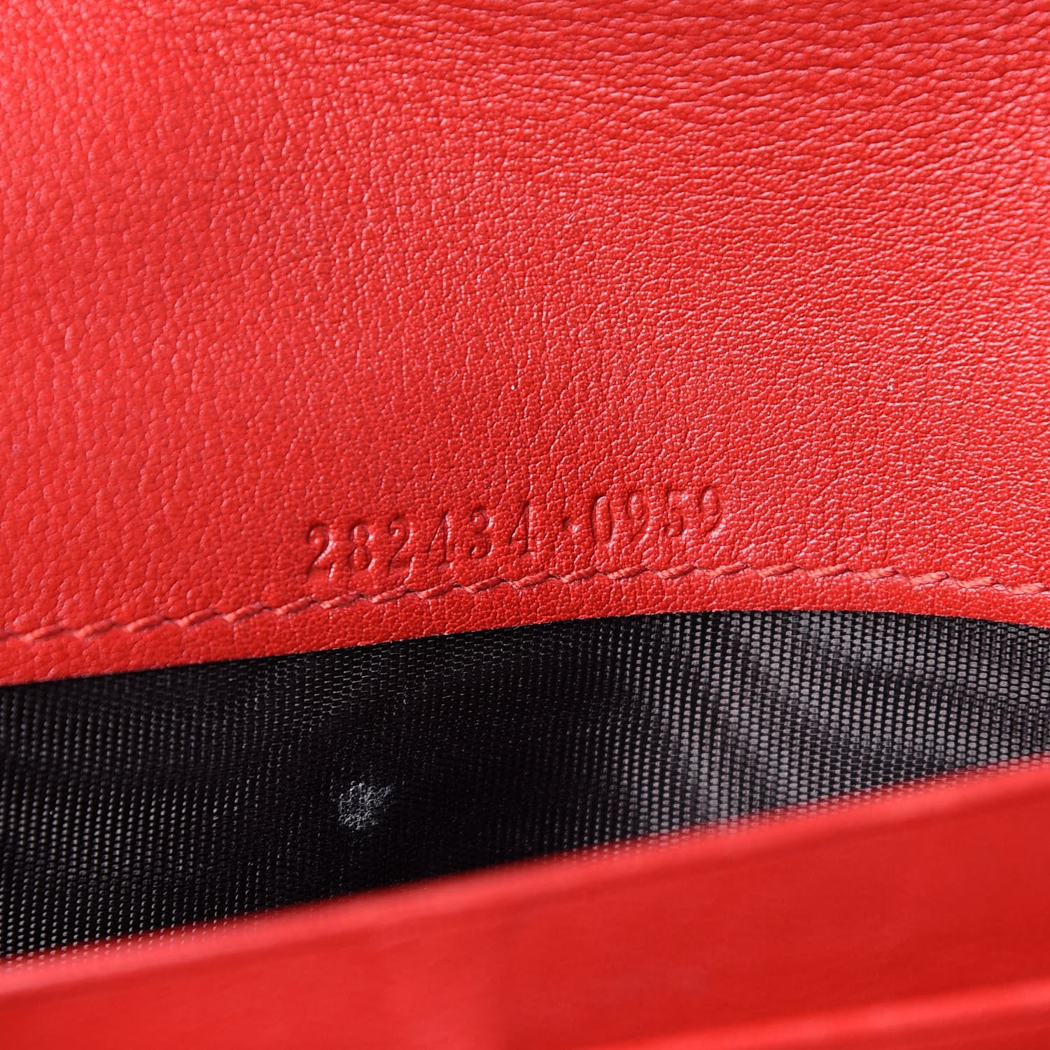 Gucci Guccissima Sukey Continental Wallet Tabasco 7 of 12