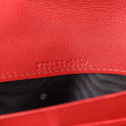 Gucci Guccissima Sukey Continental Wallet Tabasco 7 of 12