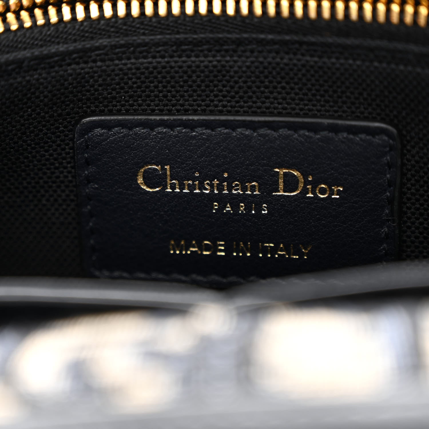 Christian Dior Oblique 30 Montaigne 2-In-1 Pouch Blue 6 of 9