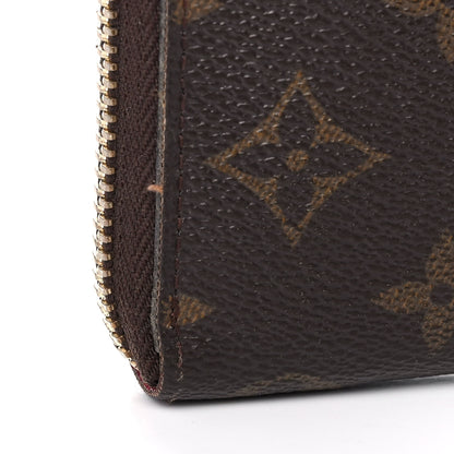 Louis Vuitton Monogram Clemence Wallet Fuchsia 11 of 15