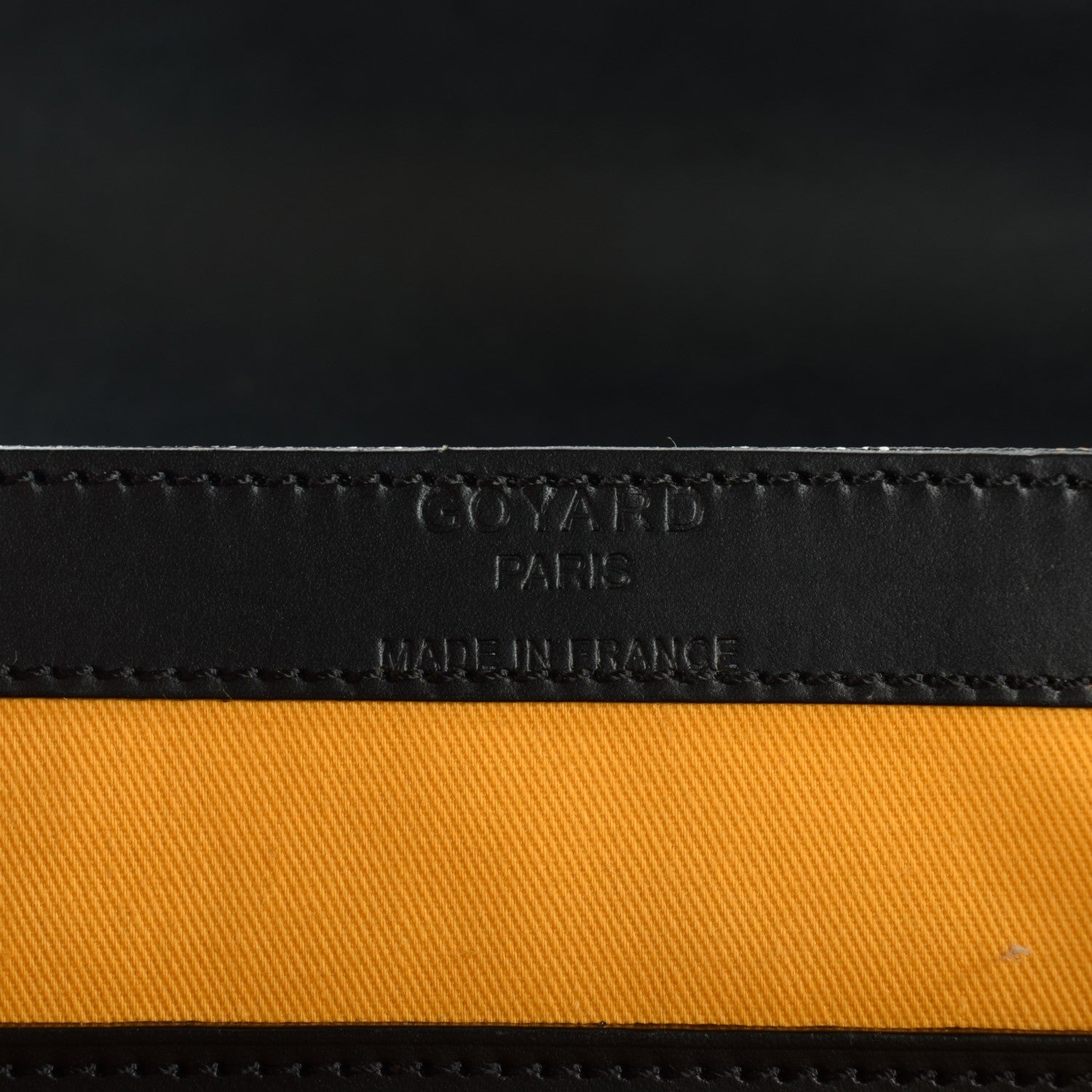 Goyard Goyardine Saigon MM Black 6 of 7