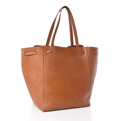 Celine Smooth Calfskin Medium Belt Cabas Phantom Brown 3 of 14