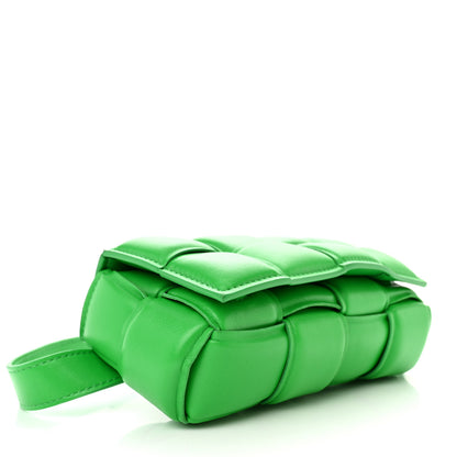 Bottega Veneta Nappa Maxi Intreccio Padded The Belt Cassette Bag Parakeet 4 of 12