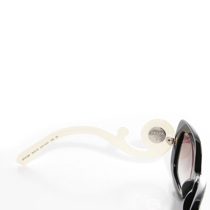 Prada Crystal Absolute Square Baroque Sunglasses White 5 of 5