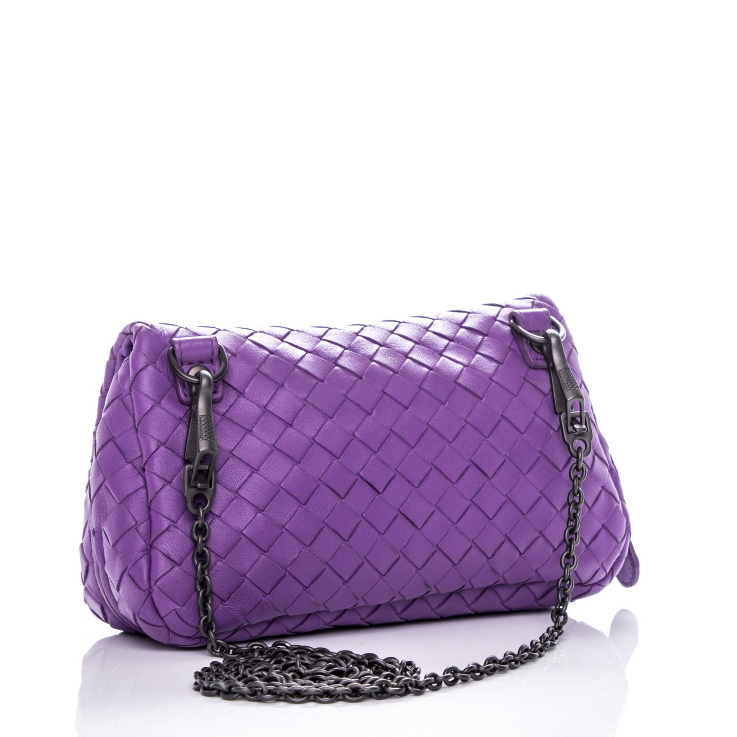 Bottega Veneta Nappa Intrecciato Mini Messenger Bag Byzantine 3 of 9