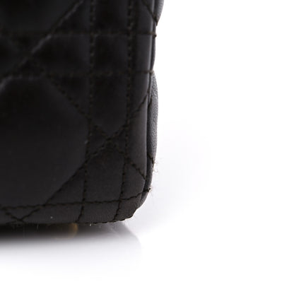 Christian Dior Lambskin Cannage Large Lady Dior Dark Brown 14 of 16