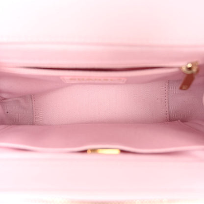 Chanel Caviar Quilted Small Business Affinity Flap Light Pink 5 of 10