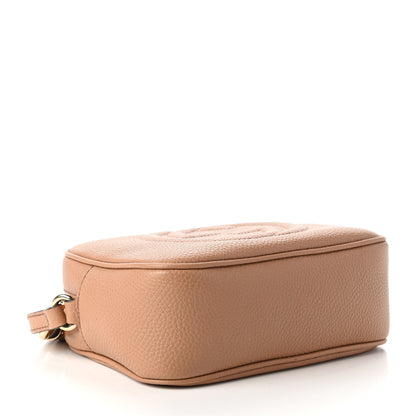 Gucci Pebbled Calfskin Small Soho Disco Bag Rose Beige 4 of 10
