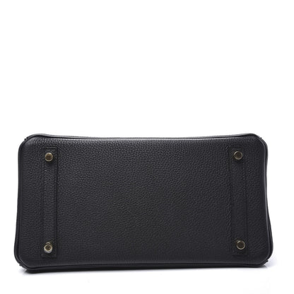 Hermes Togo Birkin 30 Black 5 of 15
