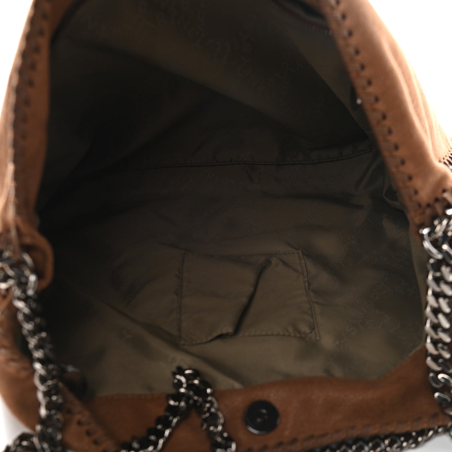 Shaggy Deer Small Falabella Tote Brandy