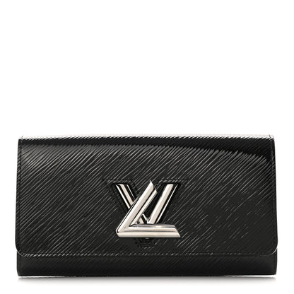 Louis Vuitton Electric Epi Twist Wallet Black 1 of 6