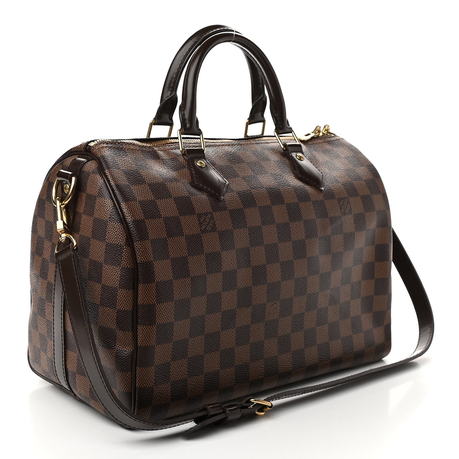Louis Vuitton Damier Ebene Speedy Bandouliere 30 3 of 10