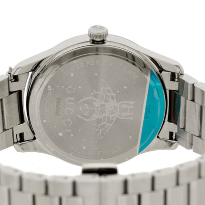 Gucci Stainless Steel 38mm G-Timeless Bee Quartz Watch 4 of 5