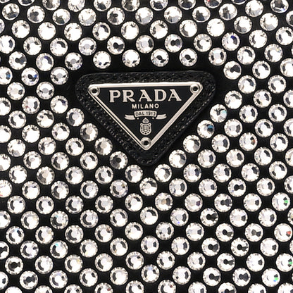 Prada Satin Crystal Mini Re-Edition 2000 Bag Cristal 9 of 12