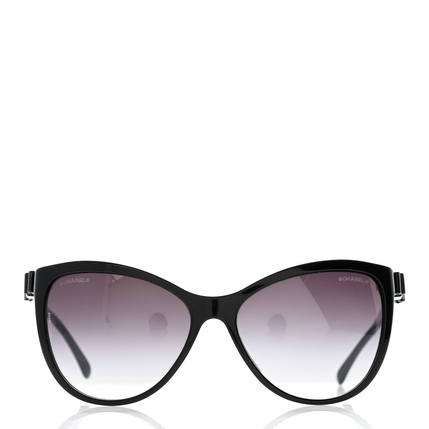 Chanel Butterfly Charms Sunglasses 5281-Q-A Black 2 of 7