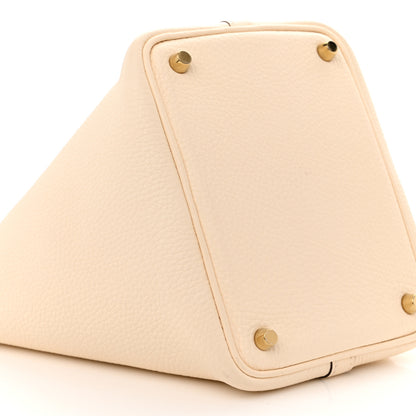 Hermes Taurillon Clemence Picotin Lock 18 PM Nata 9 of 12