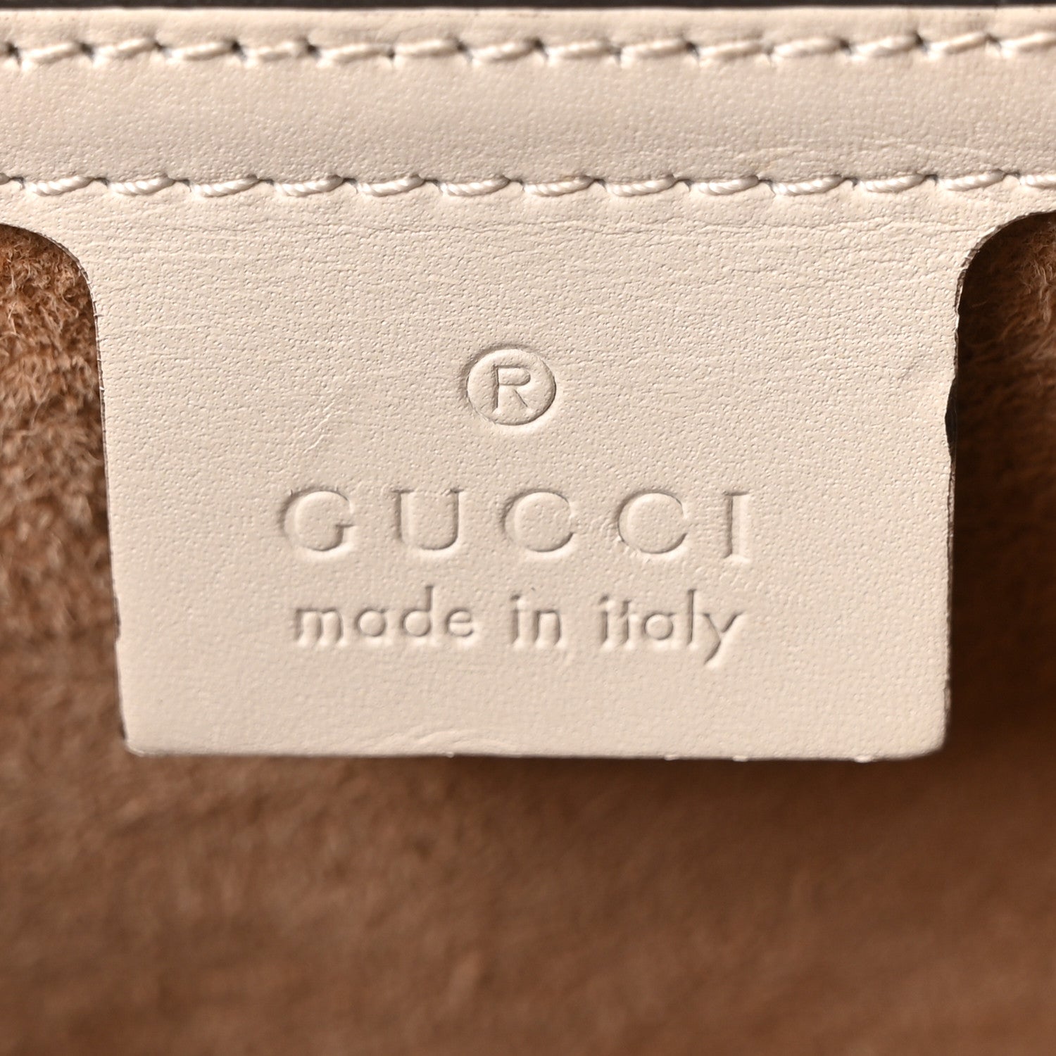 Gucci Calfskin Small Sylvie Shoulder Bag Off White 6 of 10