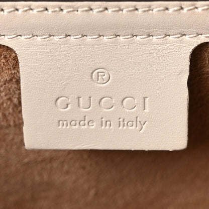 Gucci Calfskin Small Sylvie Shoulder Bag Off White 6 of 10