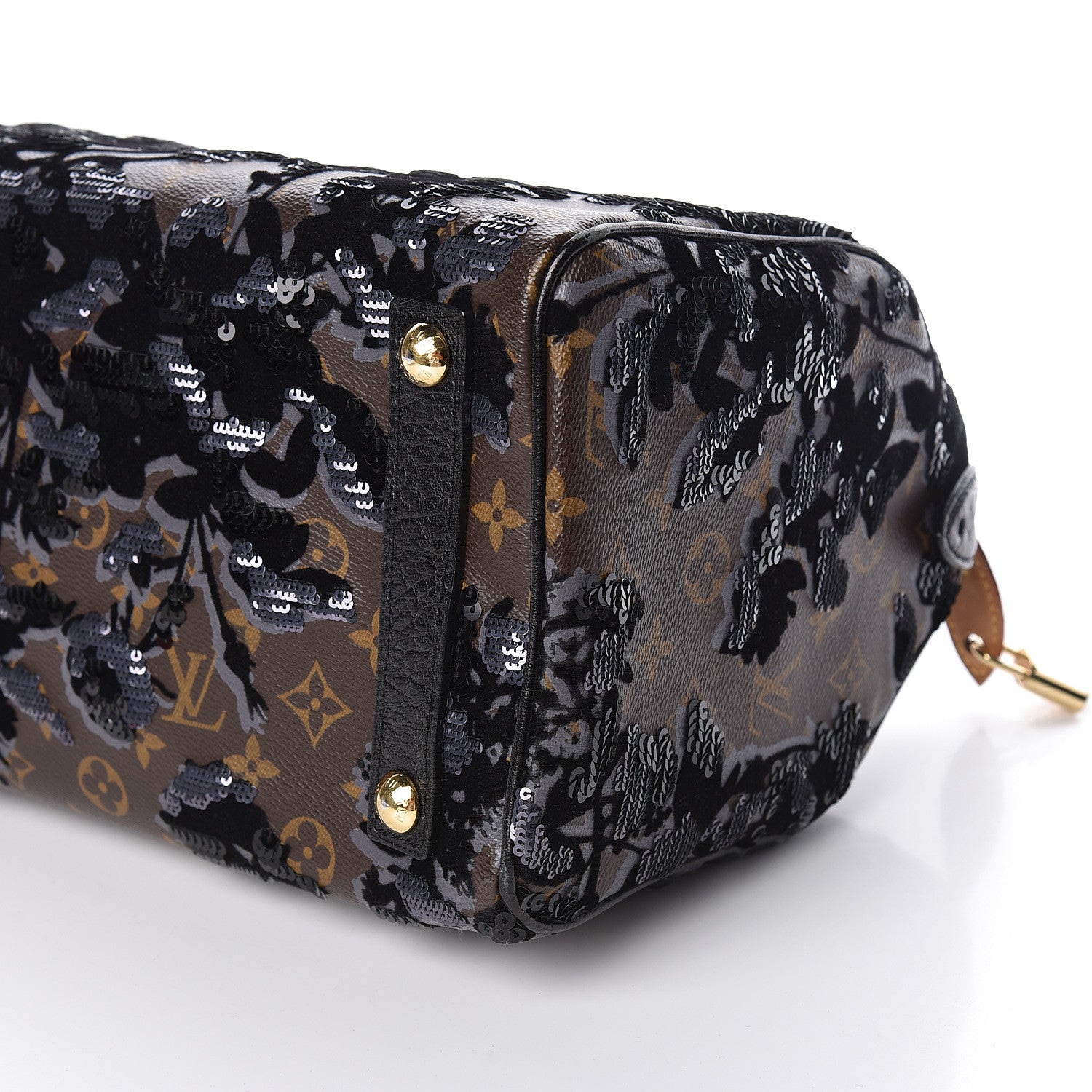 Louis Vuitton Monogram Fleur De Jais Sequins Speedy 30 9 of 10
