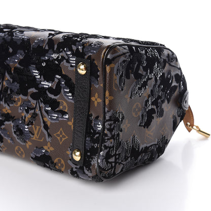 Louis Vuitton Monogram Fleur De Jais Sequins Speedy 30 9 of 10
