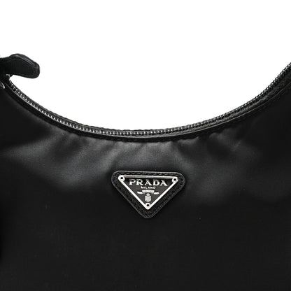 Prada Tessuto Nylon Mini Re-Edition 2000 Bag Black 7 of 9