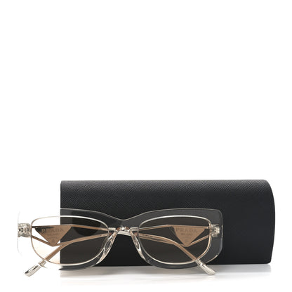 Prada Acetate Sunglasses SPR 14YS Crystal Beige 7 of 7