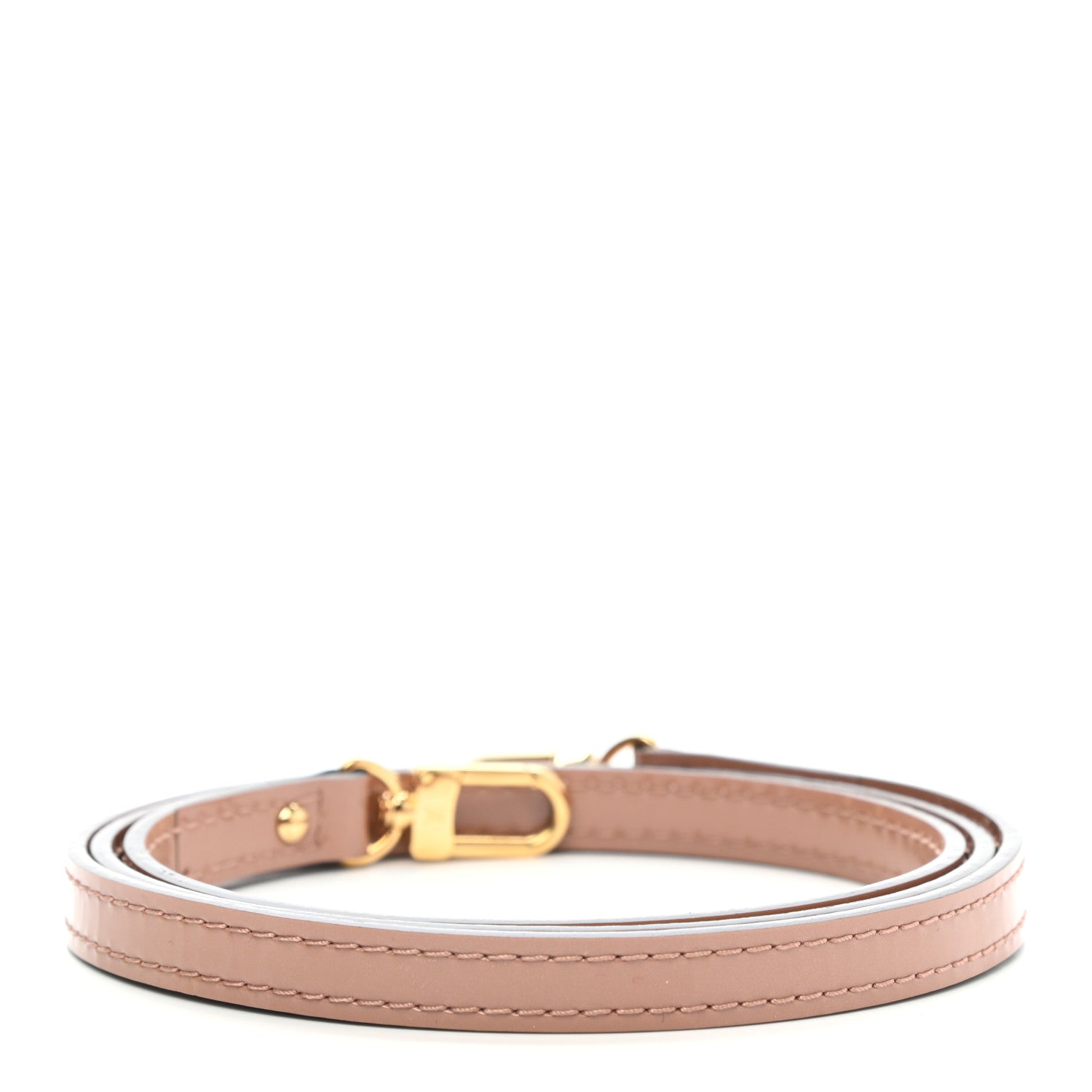Louis Vuitton Patent 12mm Alma BB Shoulder Strap Rose Velours 2 of 3