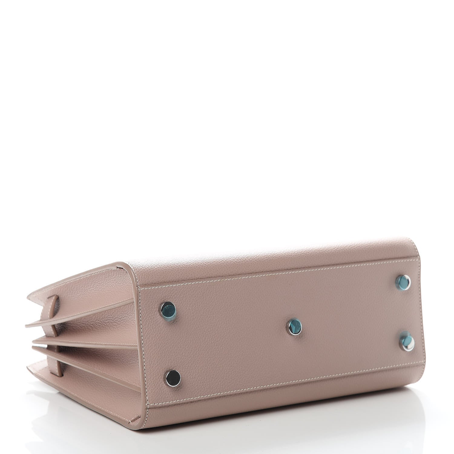 Saint Laurent Grained Calfskin Baby Sac De Jour Antique Rose 4 of 12