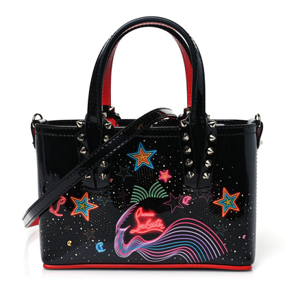 Christian Louboutin Patent Calfskin Mini Starlight Cabata Tote Multicolor 1 of 10