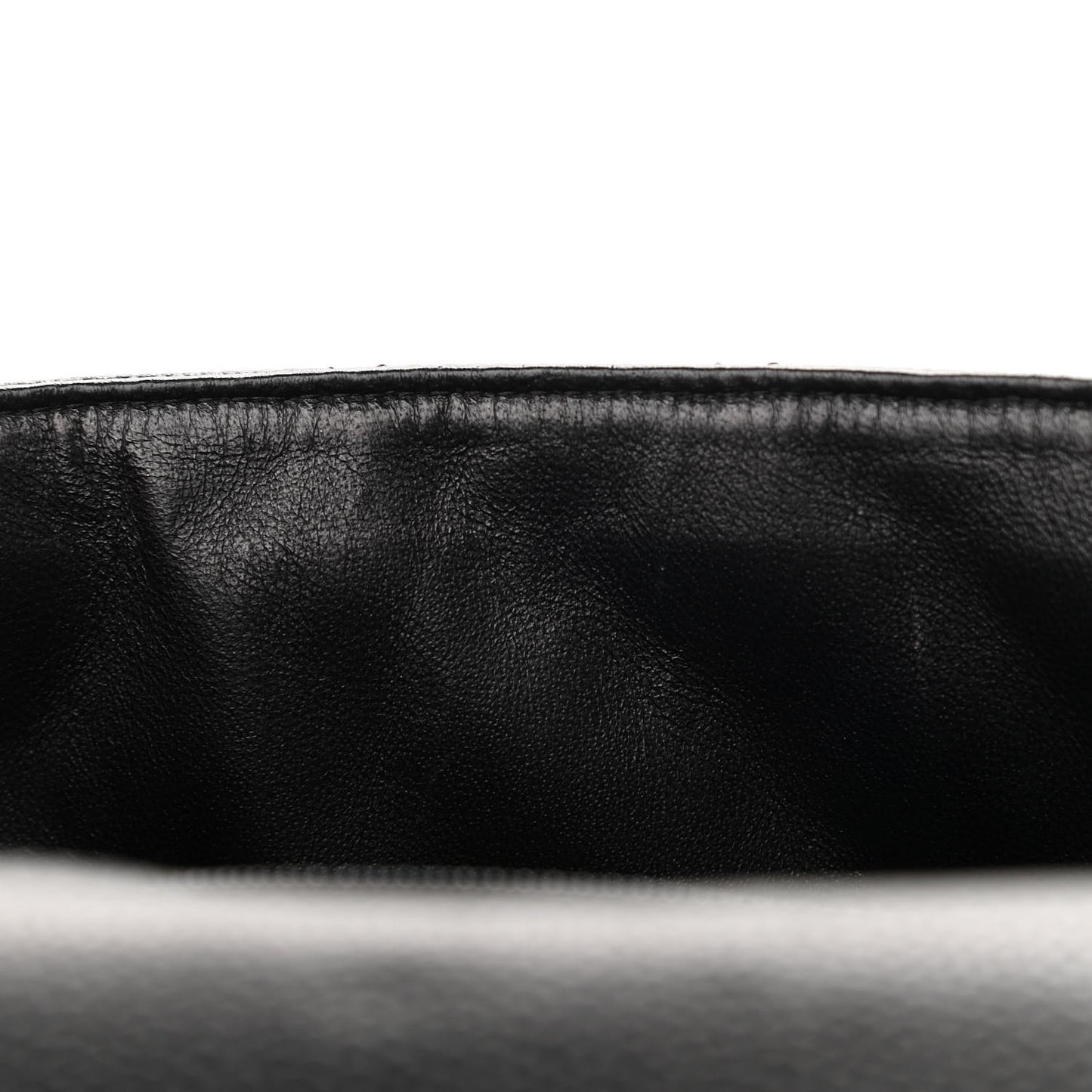 Caviar Quilted Jumbo Single Flap Black