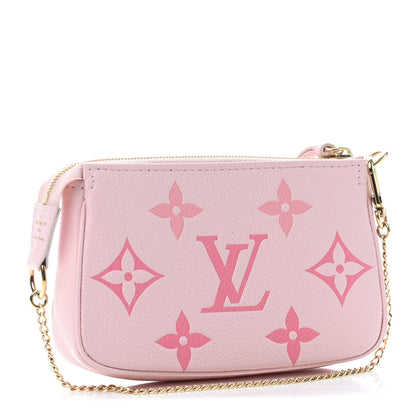 Louis Vuitton Empreinte Monogram Giant By The Pool Mini Pochette Accessories Bouton De Rose 2 of 4