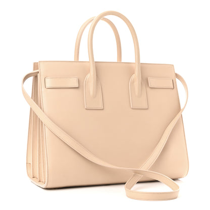 Saint Laurent Grained Calfskin Small Sac De Jour Nude Powder 3 of 15