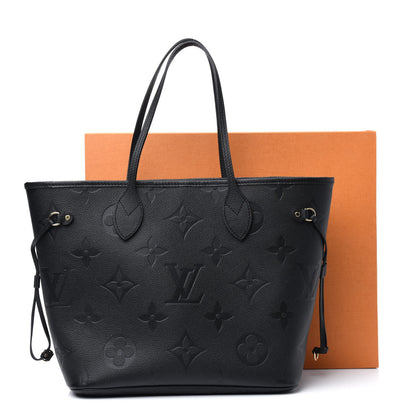 Louis Vuitton Empreinte Monogram Giant Neverfull MM Black 11 of 11