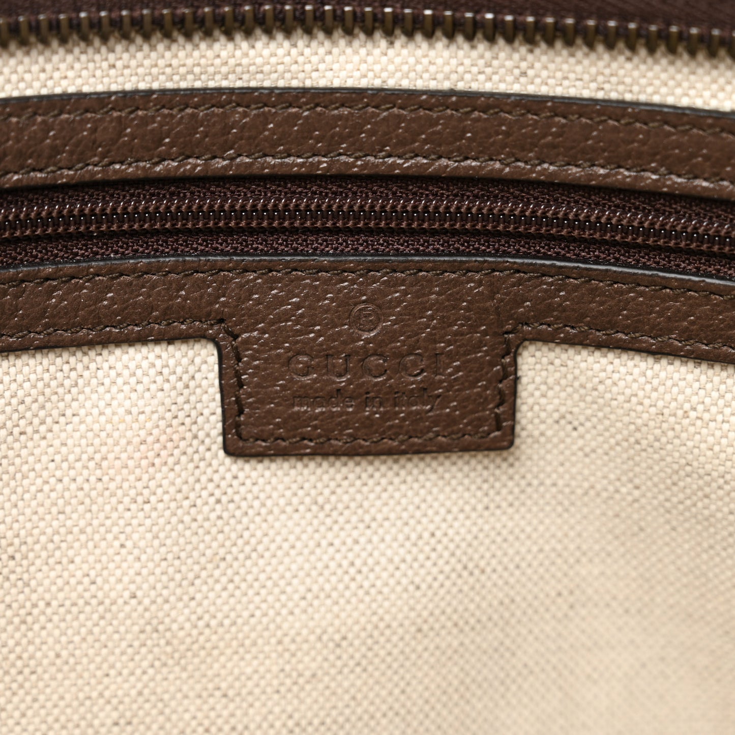 GG Supreme Monogram Web Ophidia GG Toiletry Case Beige New Acero