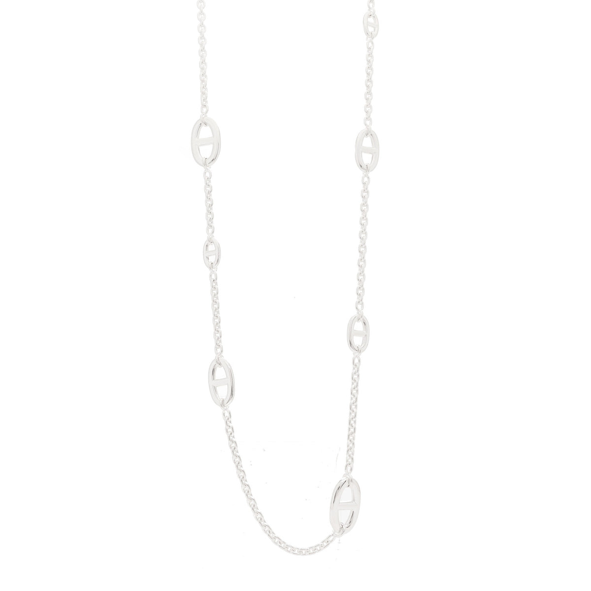 Sterling Silver Farandole Necklace 80