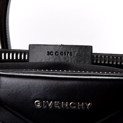 Givenchy Shiny Lord Calfskin Small Antigona Black 8 of 12