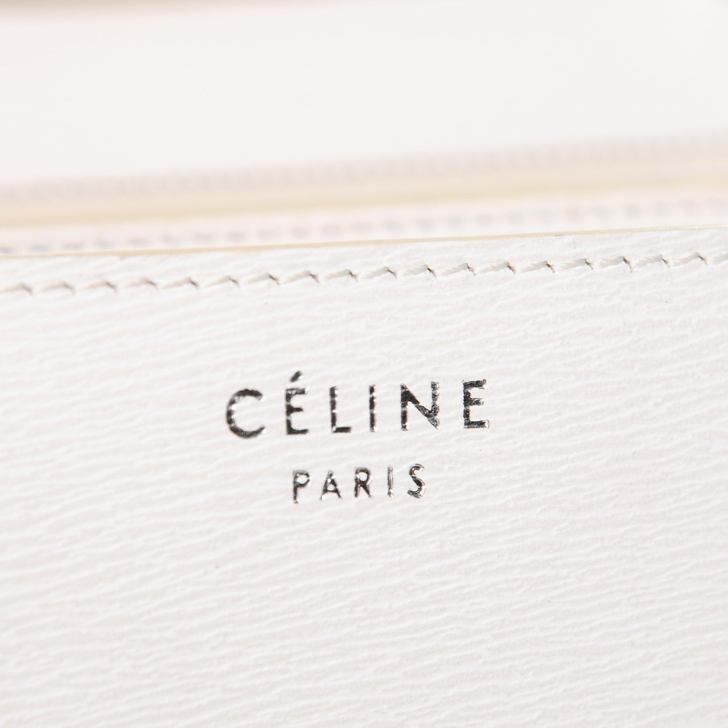 Liege Calfskin Medium Classic Box Flap Bag White