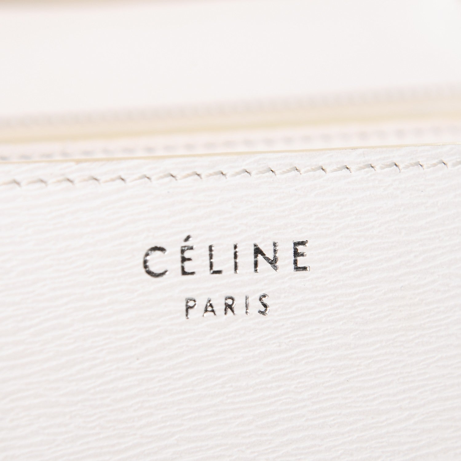 Celine Liege Calfskin Medium Classic Box Flap Bag White 7 of 7