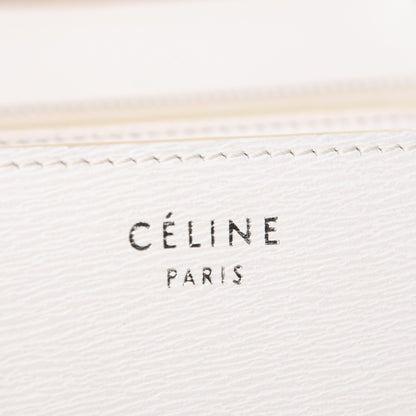 Celine Liege Calfskin Medium Classic Box Flap Bag White 7 of 7