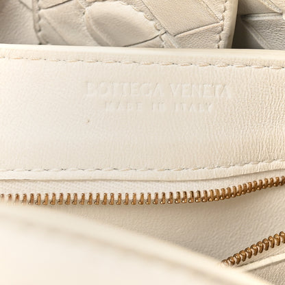 Bottega Veneta Nappa Intrecciato Small Andiamo Shoulder Bag White 6 of 9