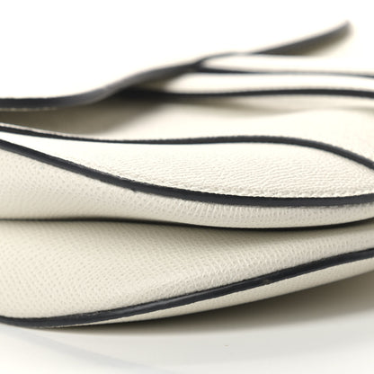 Christian Dior Grained Calfskin Saddle Bag White 7 of 11