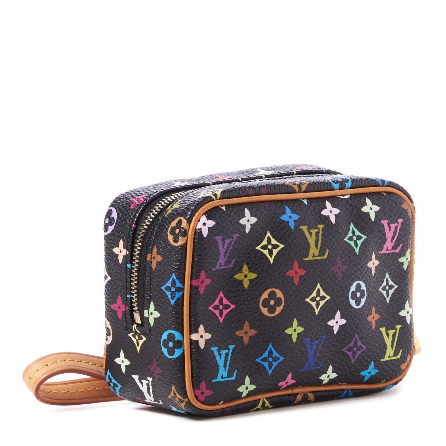 Louis Vuitton Monogram Multicolor Trousse Wapity Black 2 of 6