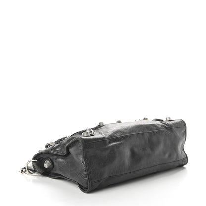 Balenciaga Agneau Giant 21 Silver Hardware City Black 4 of 12