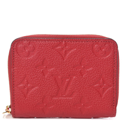 Louis Vuitton Empreinte Zippy Coin Purse Scarlet 1 of 10