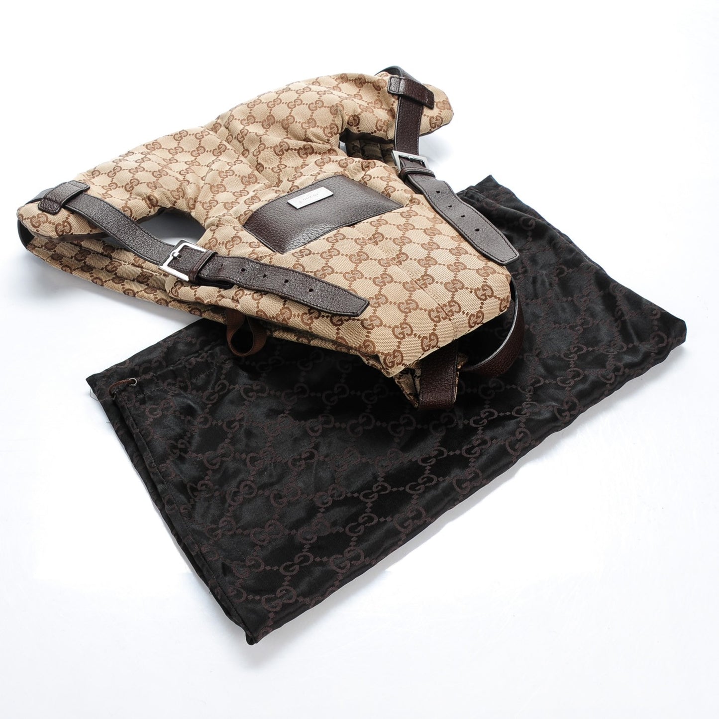 Monogram Baby Carrier Brown