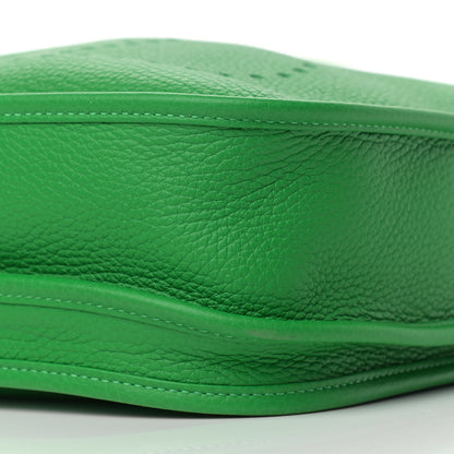 Hermes Taurillon Clemence Evelyne III PM Bambou 8 of 8