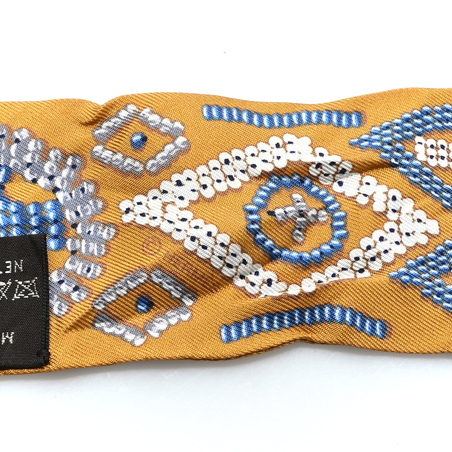 Silk Kelly En Perles Twilly Miel Bleu Jean Cream