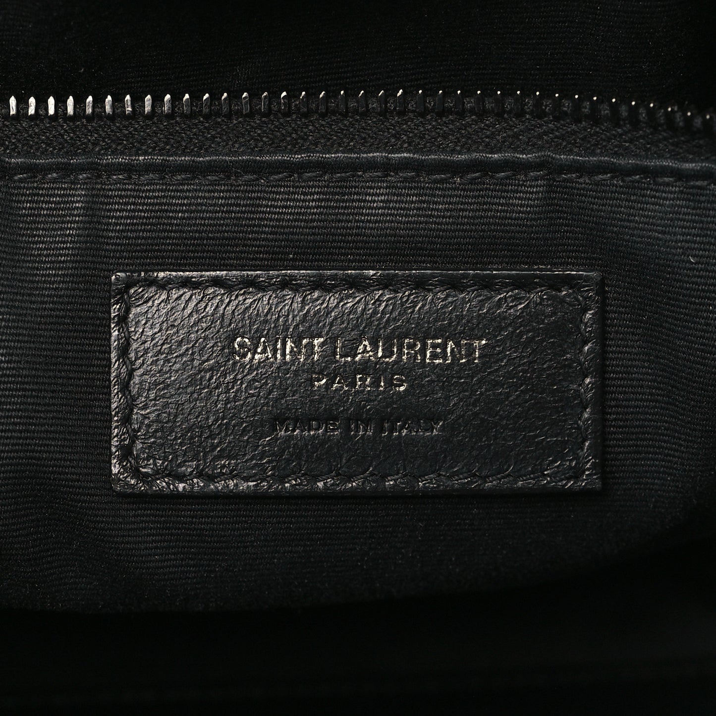 Crinkled Calfskin Matelasse Monogram Medium Niki Chain Satchel Black